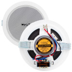 13 CM 6 WATT 8 OHM 5" BEYAZ TRAFOLU ALÇIPAN HOPARLÖR MAGICVOICE MV-6728