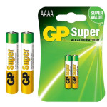 GP 25A İncenin İncesi AAAA Alkalin 2'li Pil 12846 AAAA Boy İncenin İncesi Kalem