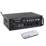 TRAFOSUZ ANFİ 30W USB/SD/UK BLUETOOTH EKO-2 MİK.TDA 7377 Lİ *2 GİRİŞ UK'LI 220/12V MAGICVOICE MV-520