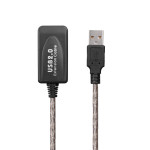 15 METRE ŞEFFAF USB UZATMA KABLOSU (11426)POWERMASTER PM-11426 USB 2.0