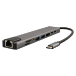 USB 3.0 TYPE-C DOCK STATION29630 RACA 8IN1 HDMI ÇOK FONKSİYONLU