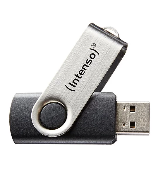 32GB USB2.0 TAŞINABİLİR FLASH DİSK 3503480 INTENSO BASIC LİNE