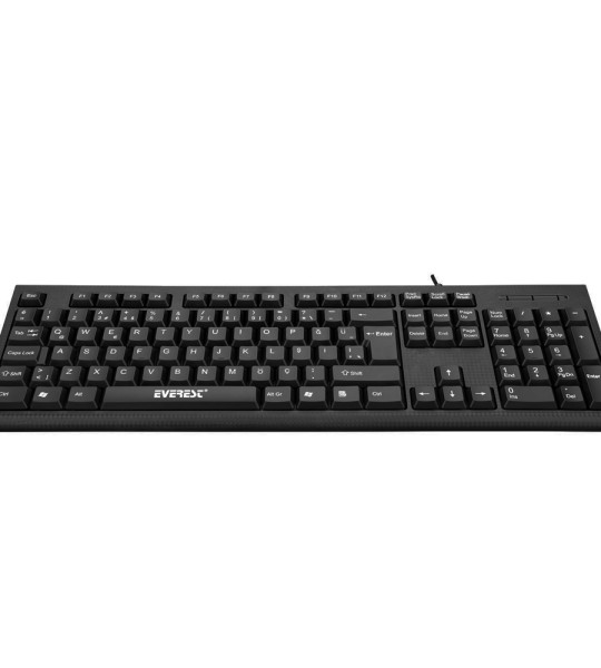 USB STANDART SIYAH KLAVYE Q EVEREST KB-871U