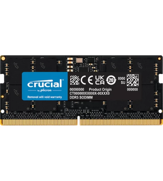 16 GB DDR5 4800 MHz CL40 Notebook Ram Crucial CT16G48C40S5