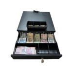 Para Çekmecesi Büyük Boy Elektronik Sistem 5 Adet Banknot 5 Adet Madeni Para Gözlü Pls Sürgü Netum