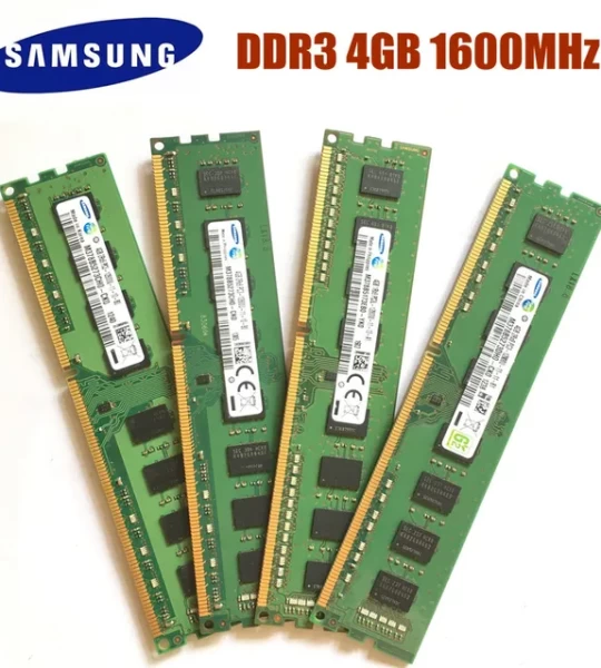 Samsung 4 GB 1600 MHz DDR3 Masaüstü Bellek Ram Orjinal samsung 4gb 1rx8 pc3l-12800u-11-13-a1 6669