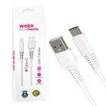 USB TO TYPE-C 1 MT ŞARJ KABLOSU (NO:2) 22021 WEKO WK-22021