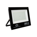200 WATT SLİM KASA LED PROJEKTÖR - 220 VOLT BEYAZ 6500K IP66 120* IŞIK AÇISI SİYAH POWERMASTER PM-22583