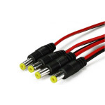 4 ADET DC 12V KALİTELİ ERKEK BESLEME JAKI