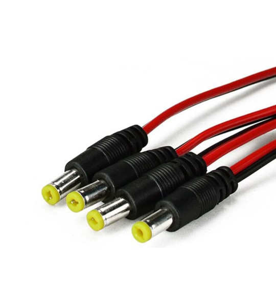 4 ADET DC 12V KALİTELİ ERKEK BESLEME JAKI