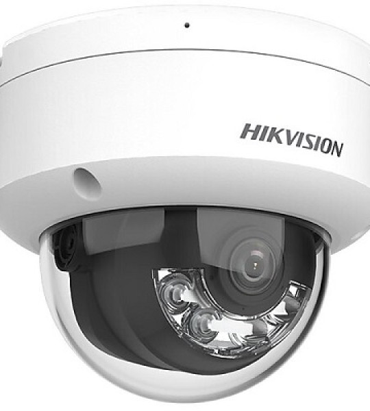 4MP 2.8MM AKILLI HIBRIT IŞIKLI IP DOME KAMERA ( H.265+) HIKVISION DS-2CD1141G2-LIUF(DAHILI MIK) BANKA KAMERA +GENİŞ AÇILI+RENKLİ+SESLİ