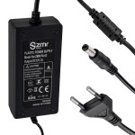 12 VOLT - 3.2 AMPER - 38 WATT 5.5*2.5 UÇLU PLASTİK KASA MASAÜSTÜ ADAPTÖR KUTUSUZ YERLİ ÜRETİM 6807 WEKO
