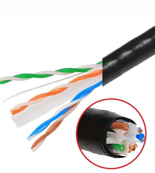 DIŞORTAM 23AWG CAT6 OUTDOOR 0.57MM 305MT KABLO