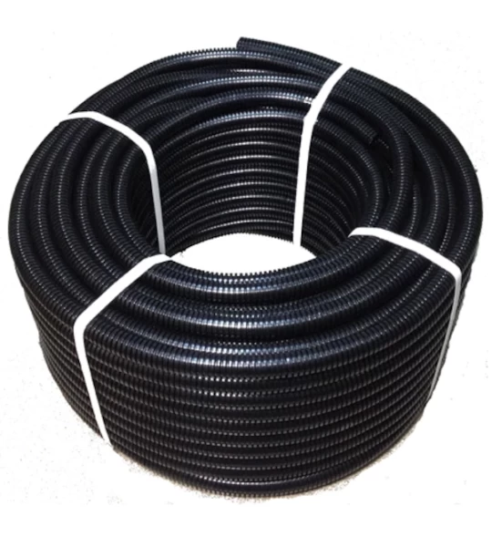 14 mm Plastik Spiral Boru Siyah 100 mt