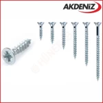 Sunta Vidası 5X60 Sunta Vıdası (200Lük) Akdeniz