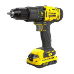 Stanley Orjinal 18V 2.0AH V20 Çift Akülü Darbeli Matkap Vidalama SCD718D2K