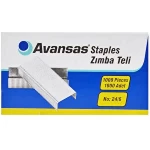 Zımba Teli No:24/6 1000'li Kutu Avansas ofis malzemeleri