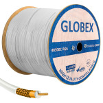 GLOBEX Anten Kablosu RG6 U4 48 Tel Bakır Kaplama 300 Metre 27335